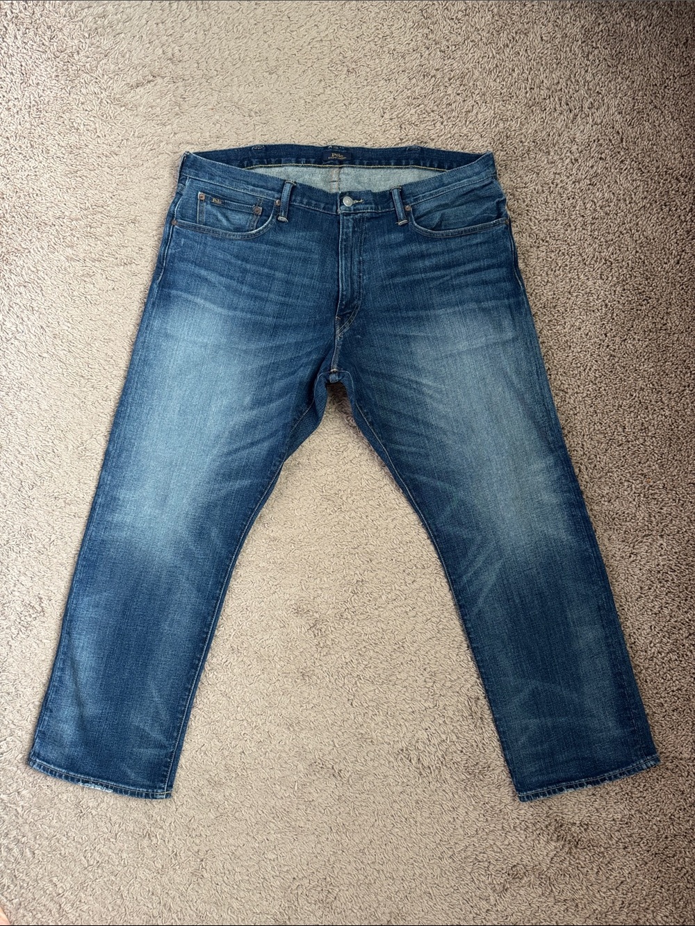 Ralph Lauren Men's Medium Blue Relaxed Jeans